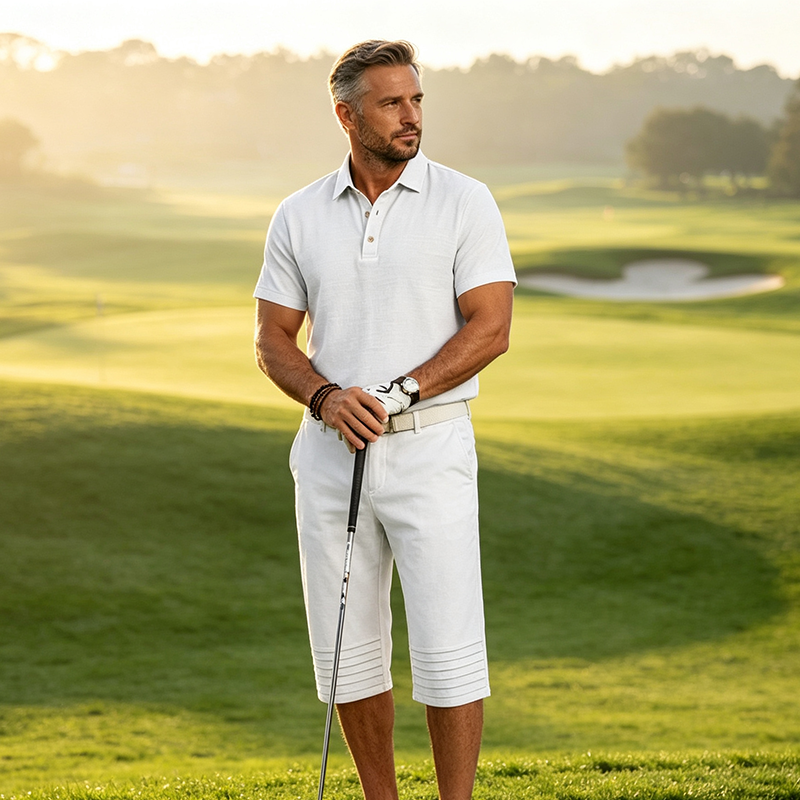 ☀️Men's Summer Shirt & Crop Pants Set – Breathable, Relaxed Fit 🌴