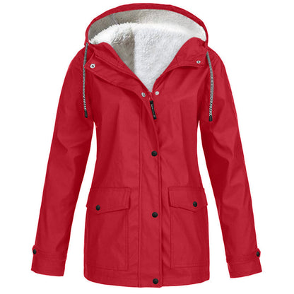 New Arrivals 🧥 Windproof Jacket with Soft Plush Lining – Lightweight Warmth for Outdoor Adventures