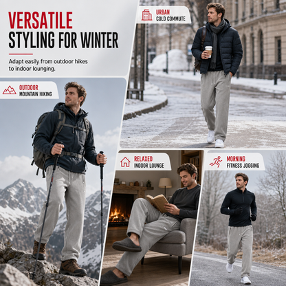 ❄️ Unisex Thickened Warm Fleece Pants