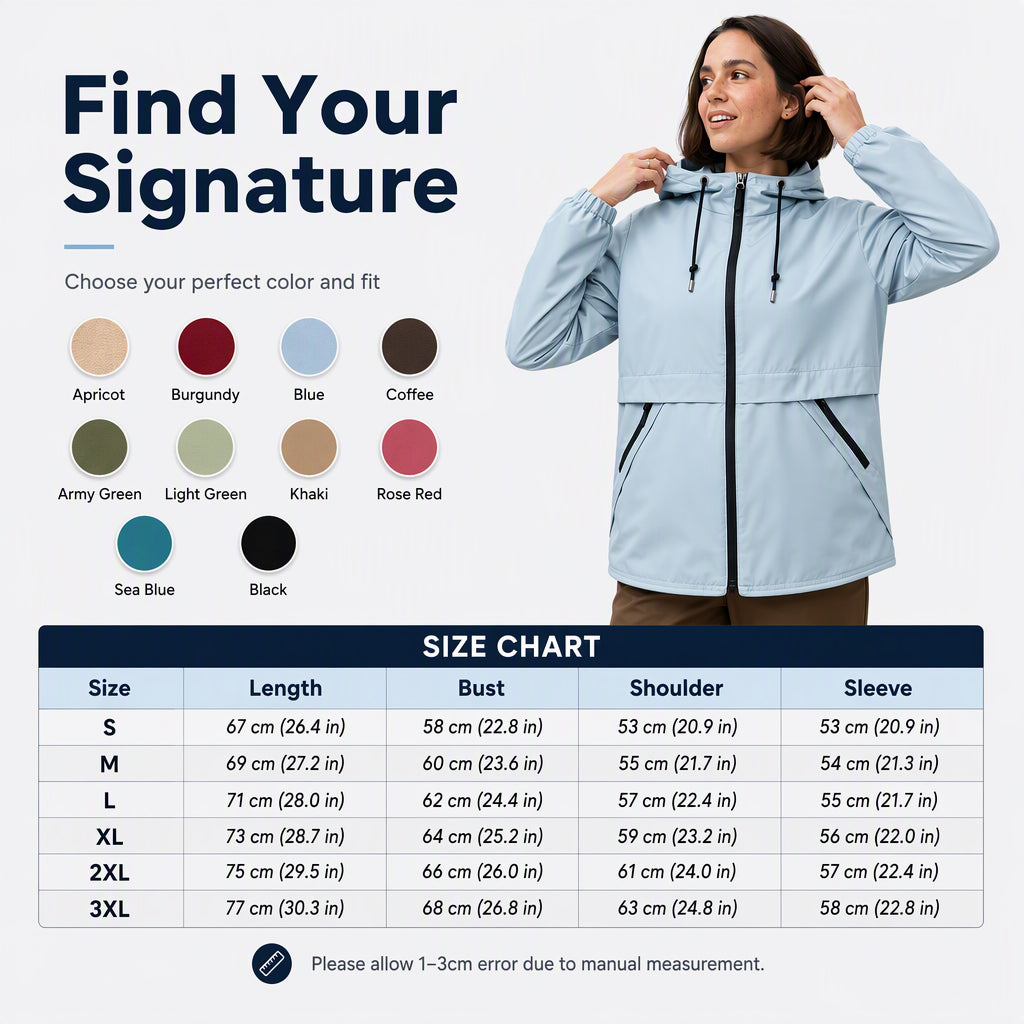 💖Women's Outdoor Windproof Hooded Jacket