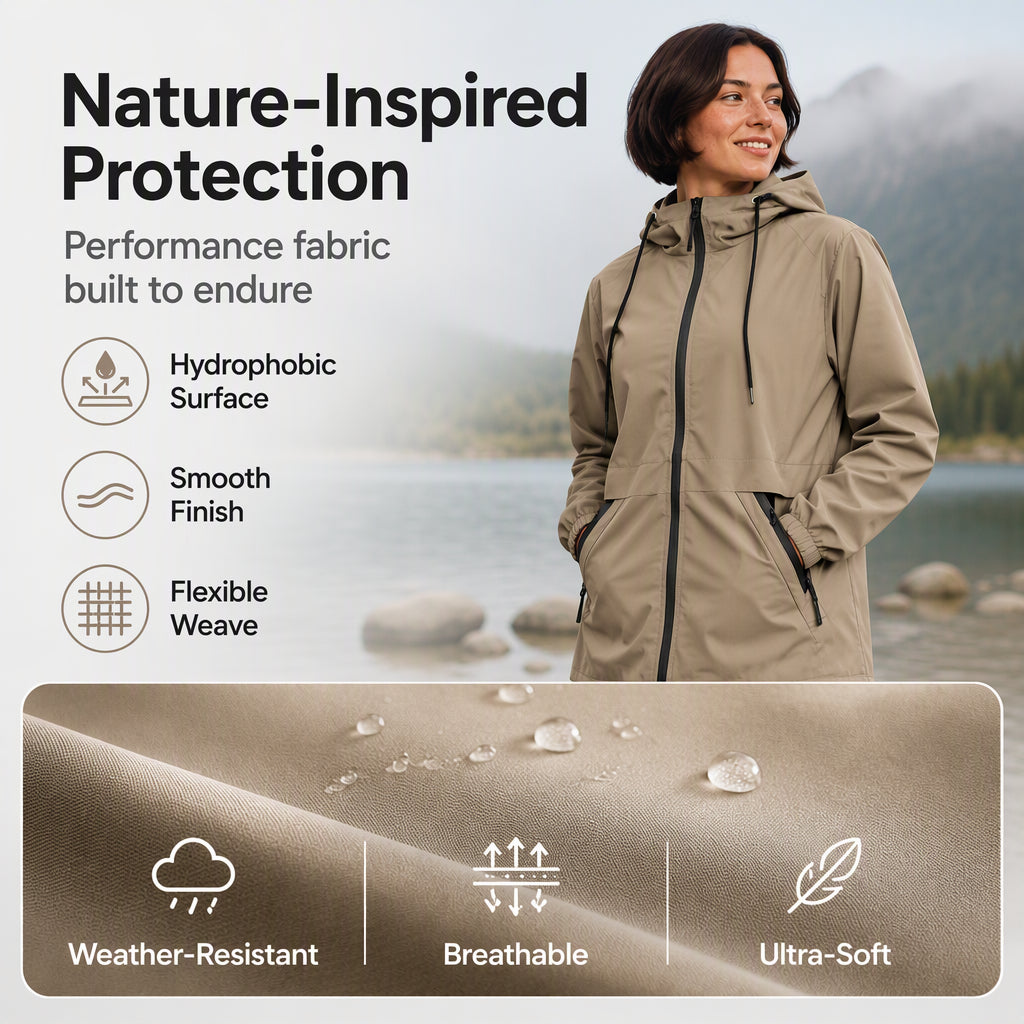 💖Women's Outdoor Windproof Hooded Jacket