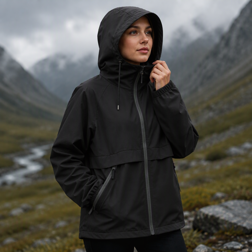 💖Women's Outdoor Windproof Hooded Jacket