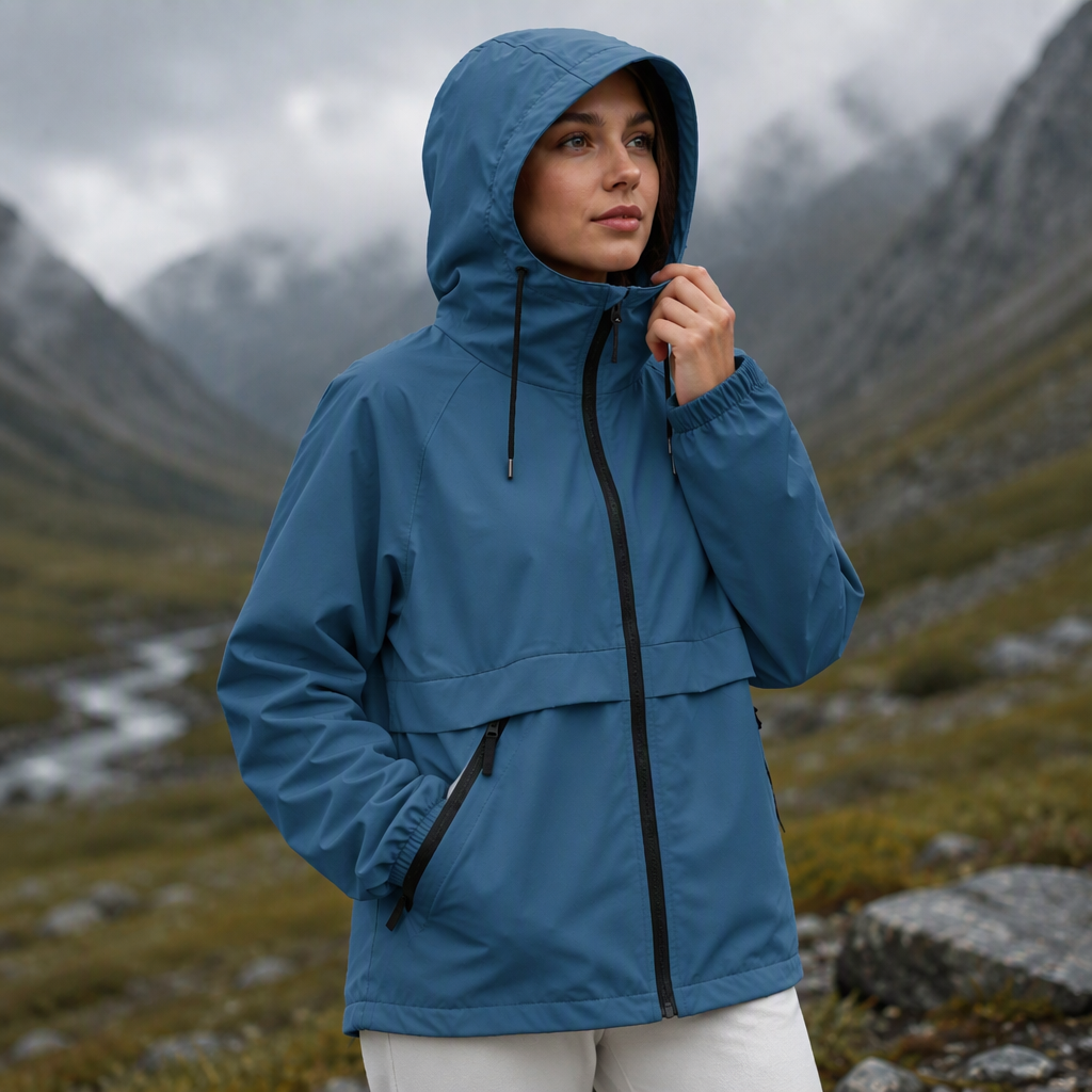 💖Women's Outdoor Windproof Hooded Jacket