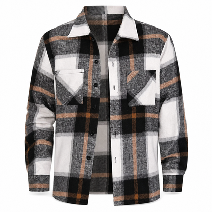 🖤Black Friday Sale:50% OFF🖤 🍁Men's Casual Plaid Flannel Shirt