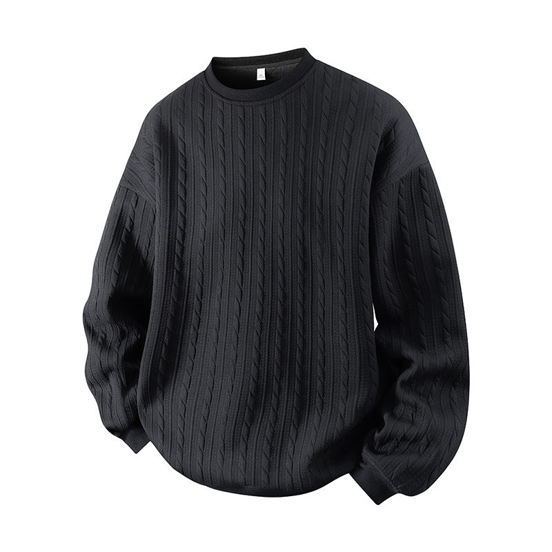 ✨Men's Cable Knit Crewneck Sweatshirt