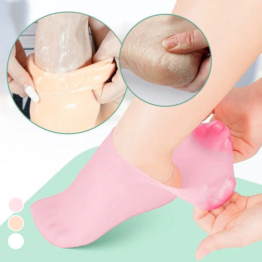 Women Foot Spa Pedicure Silicone Socks