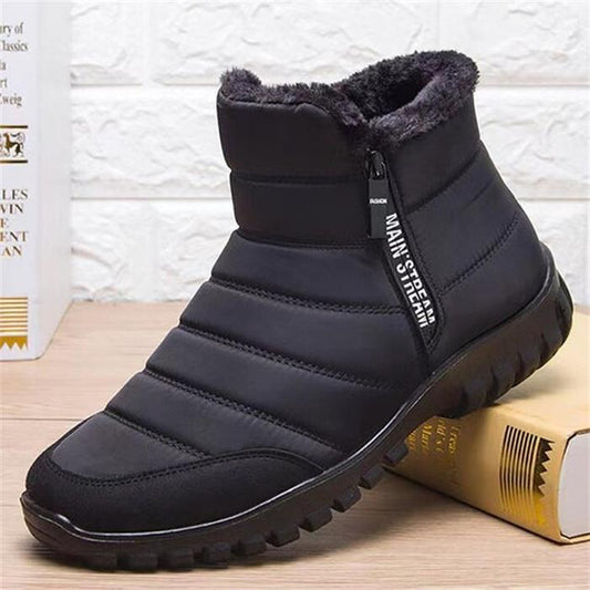 Waterproof Warm Cotton Zipper Snow Ankle Boots