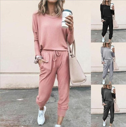 2 Piece Set Women Elegant Pants Sets