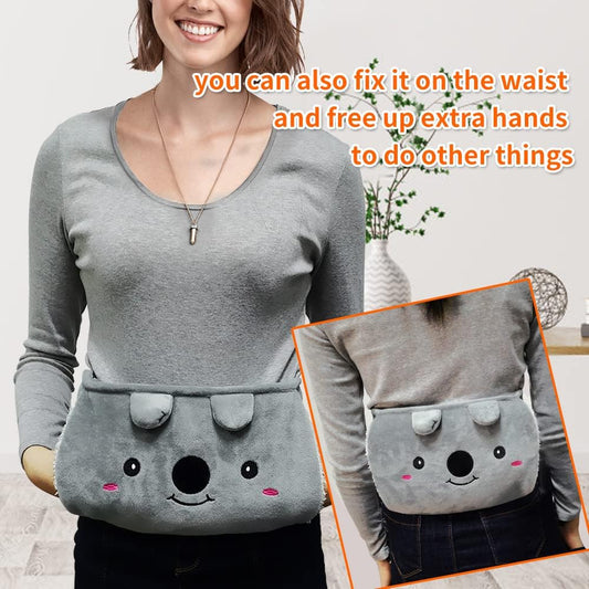 🎅Christmas Sale 49% OFF🔥Plush Refillable Hot Water Bottle Belt🎁Buy 2 Save 10%