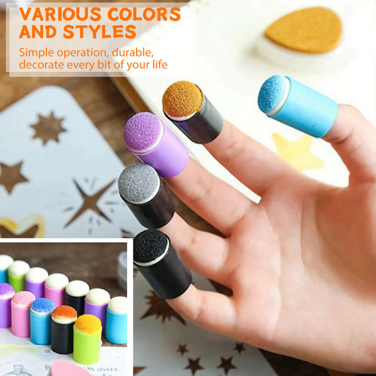 🔥DIY Sponge Finger Painting Kit