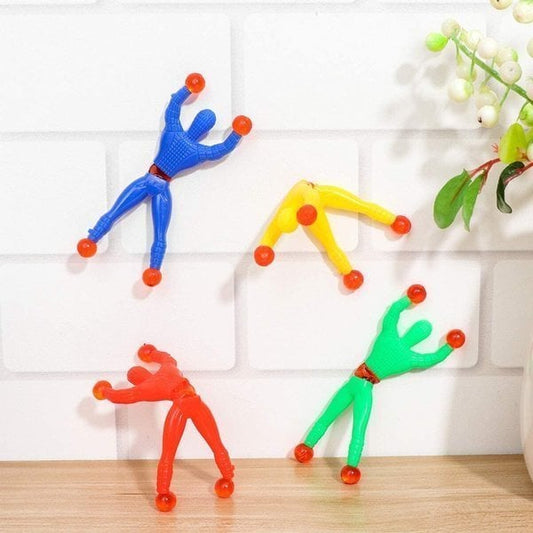 WALL CLIMBING TOY  (10PCS)